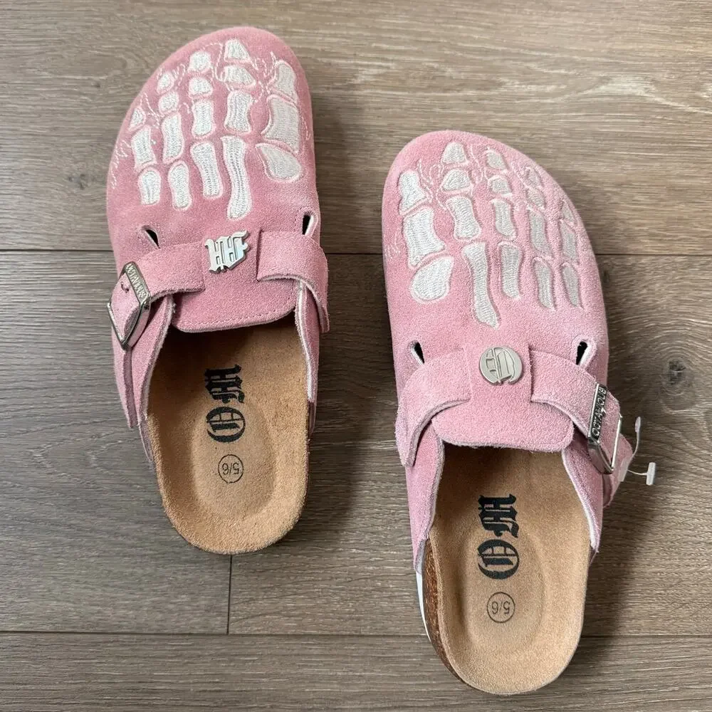 Octavious Marks Crème Rose Clogs Size 5/6 EU 37 Summer Trip‎ Vacation